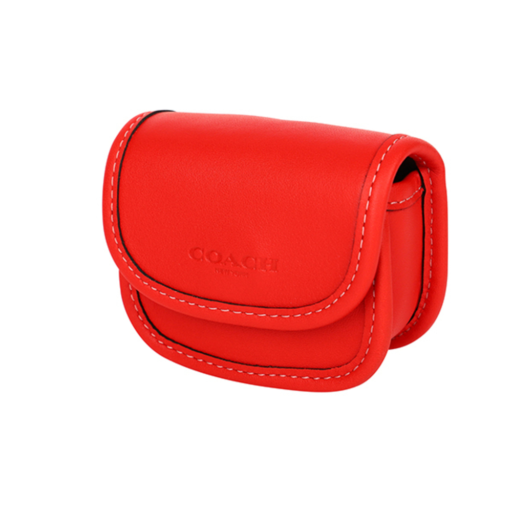 Coach Signature Color Block Shoulder Bag Brown Red - image 8